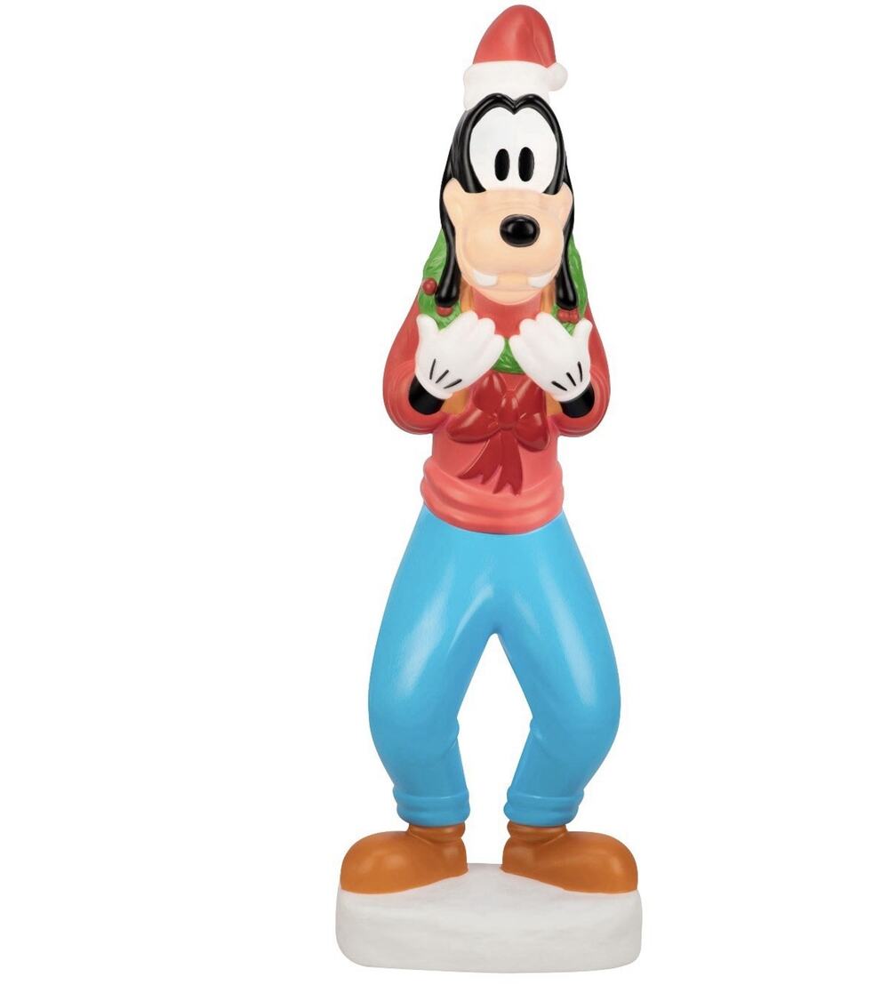 Disney Goofy Christmas Blow Mold Light Up Holiday Decor Gemmy 2026